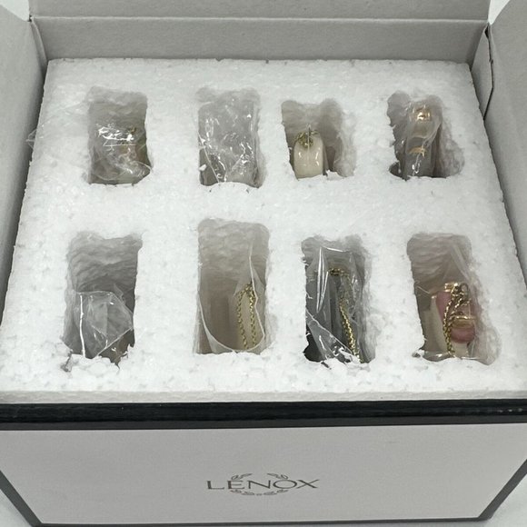 Lenox Figural Tree Ornaments Set of 8 Mini Trick Or Treat Halloween Discontinued - Picture 11 of 11